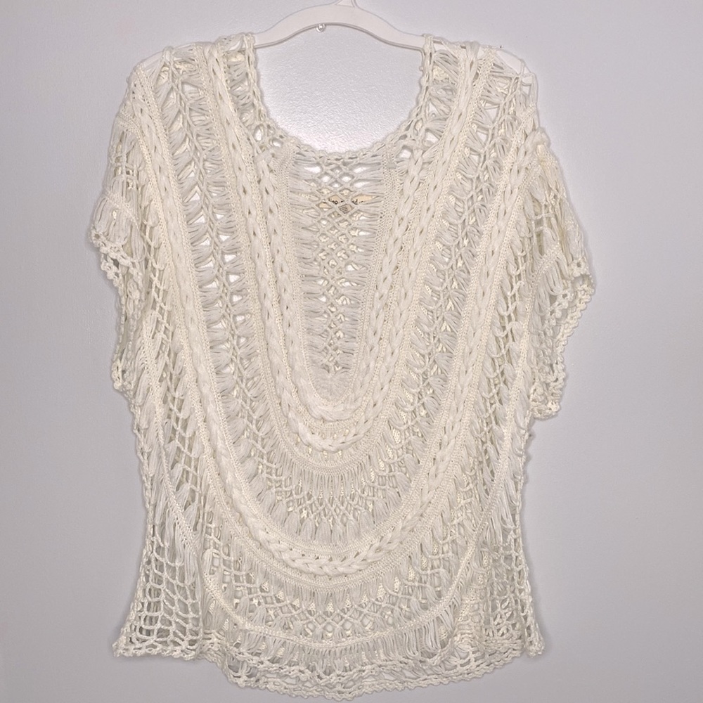 Indigo Thread Co. Knit Boho Top | size 3x